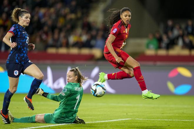 España - Países Bajos, la semifinal de la Nations League Femenina, en imágenes.