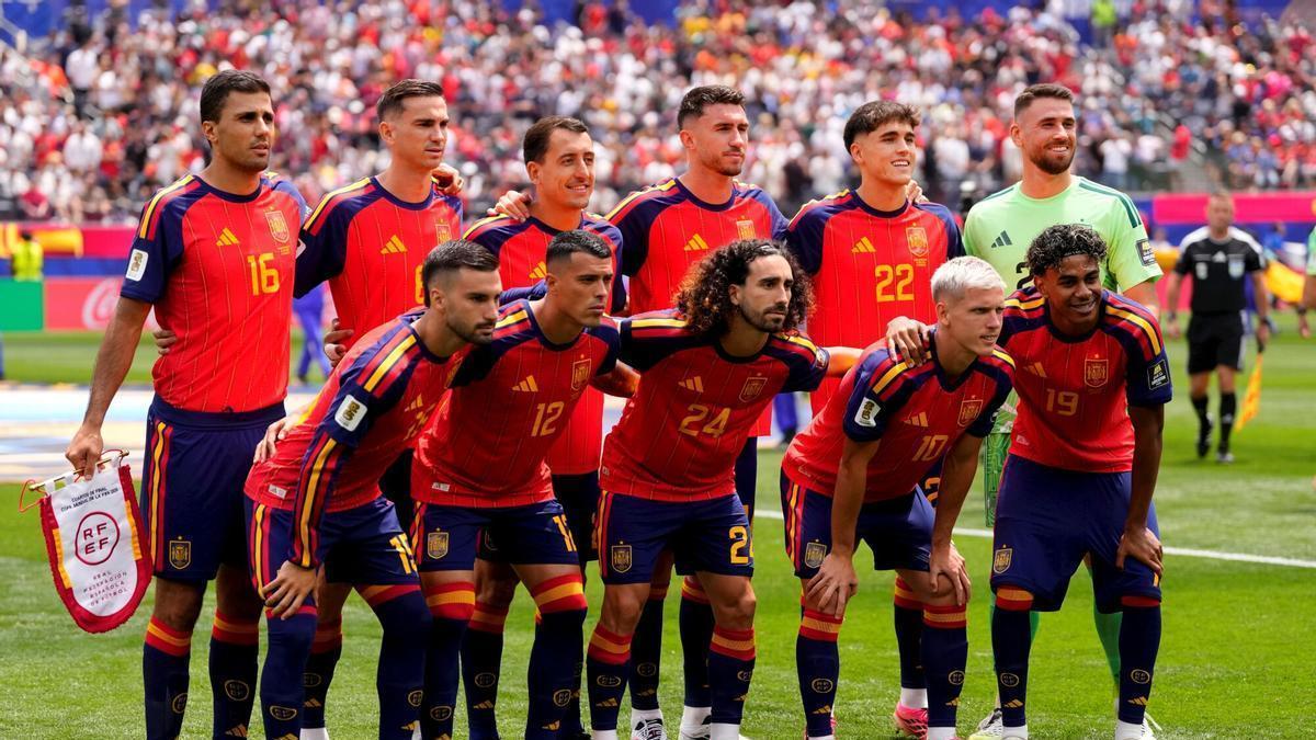 Las mejores imágenes del España-Bélgica.
