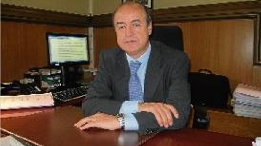 El president electe del TSJC, Jesús Maria Barrientos.