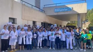 Los médicos de Lorca salen a la calle para protestar por la falta de personal en Urgencias