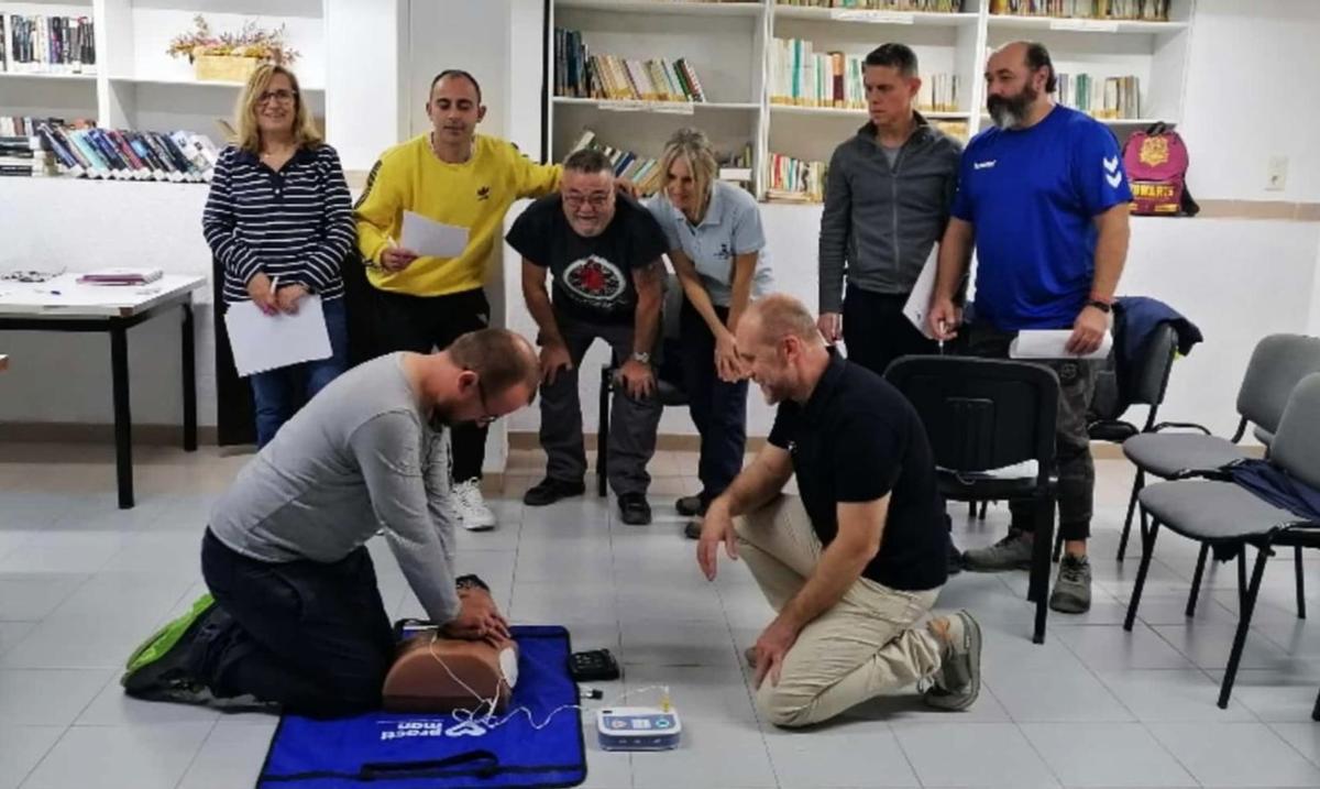Taller de RCP en Ador.