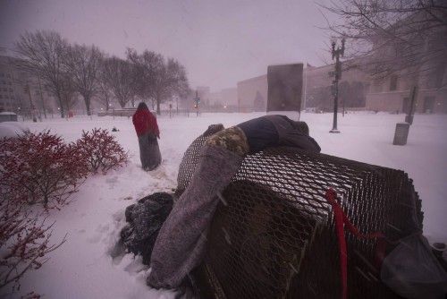 La costa este de EEUU sufre una gran tormenta de nieve