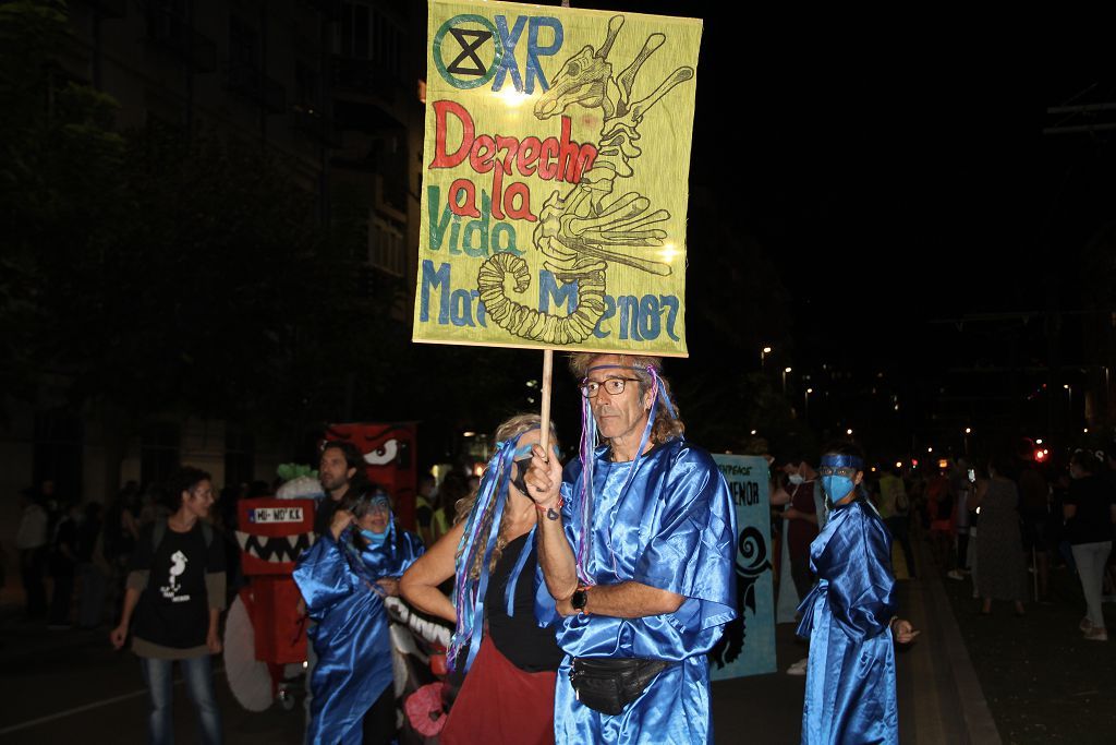 Manifestación por el Mar Menor en Murcia