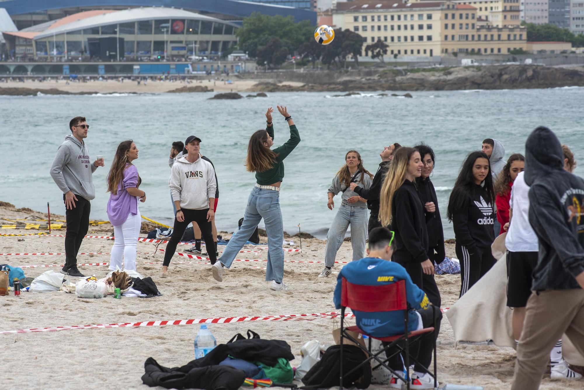 Todo listo para celebrar San Juan en A Coruña