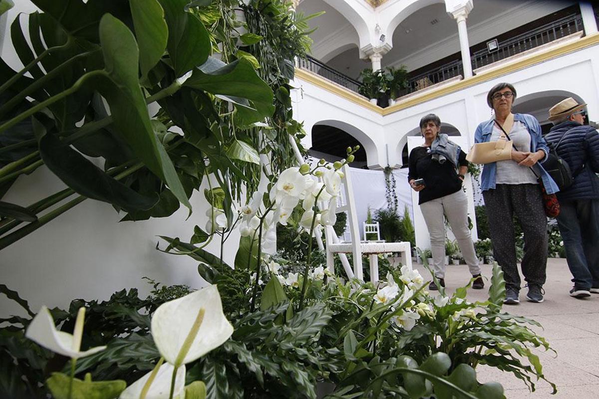 Imagen de una de las instalaciones florales de la edición del 2019.