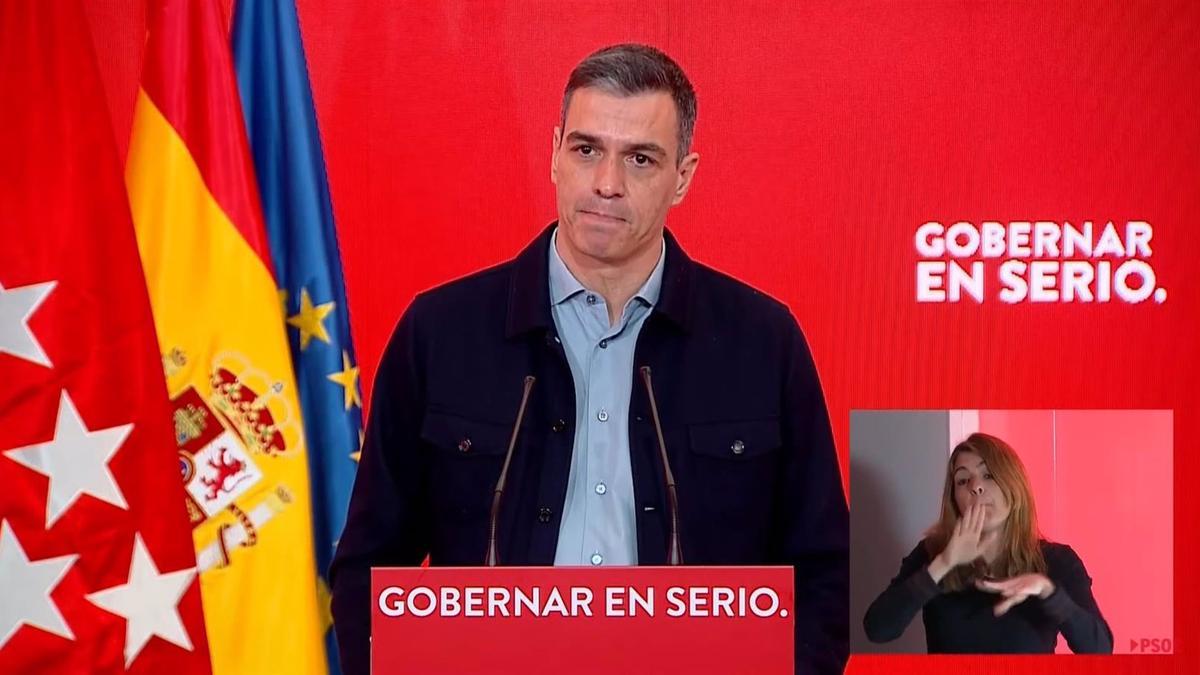 Una imagen de Pedro Sánchez.