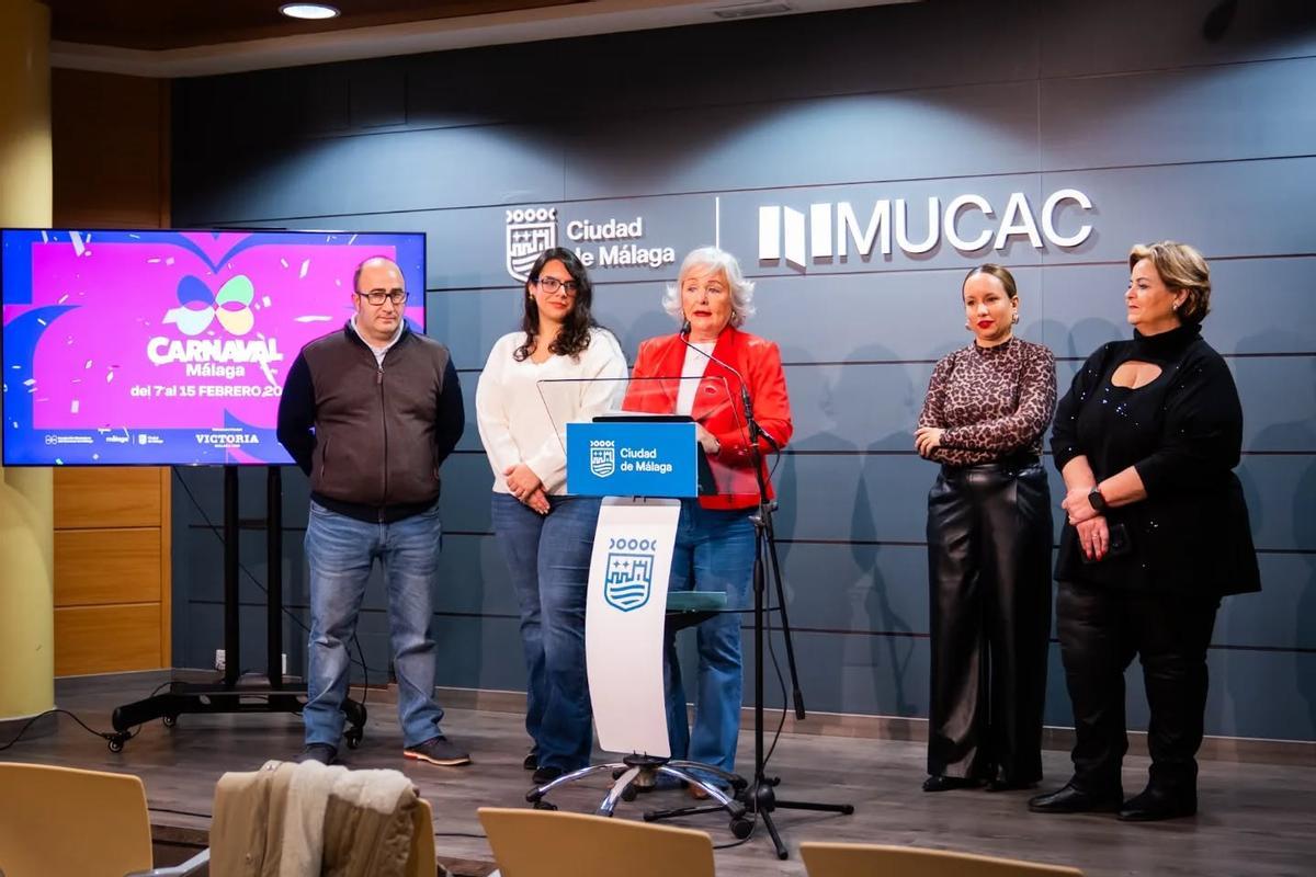 Rueda de prensa de presentación en el Mucac