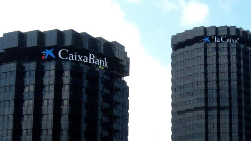 Les oficines de Caixabank a Barcelona