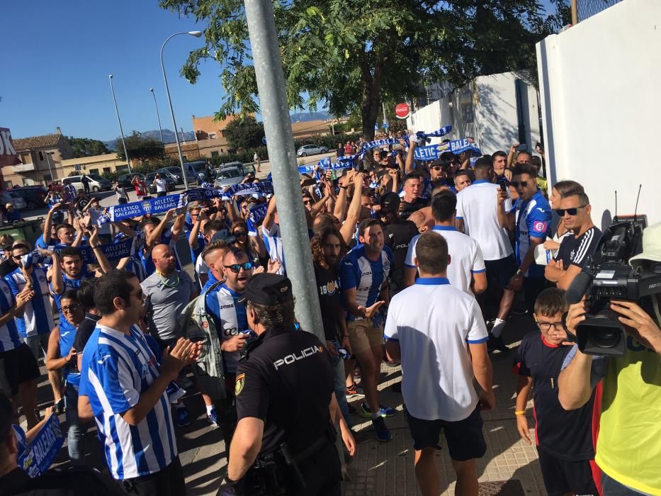 La pasión del derbi Atlético Baleares - RCD Mallorca