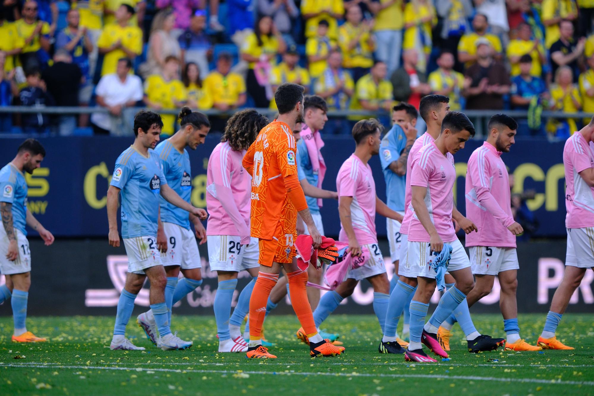 Todas las imágenes de la derrota del Celta ante el Cádiz