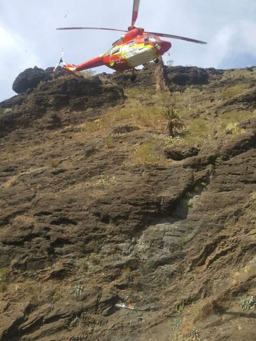 Senderista fallecido en Masca