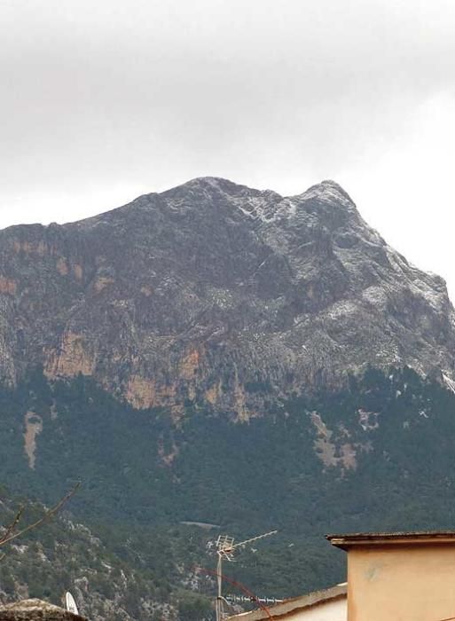 La nieve llega a Mallorca