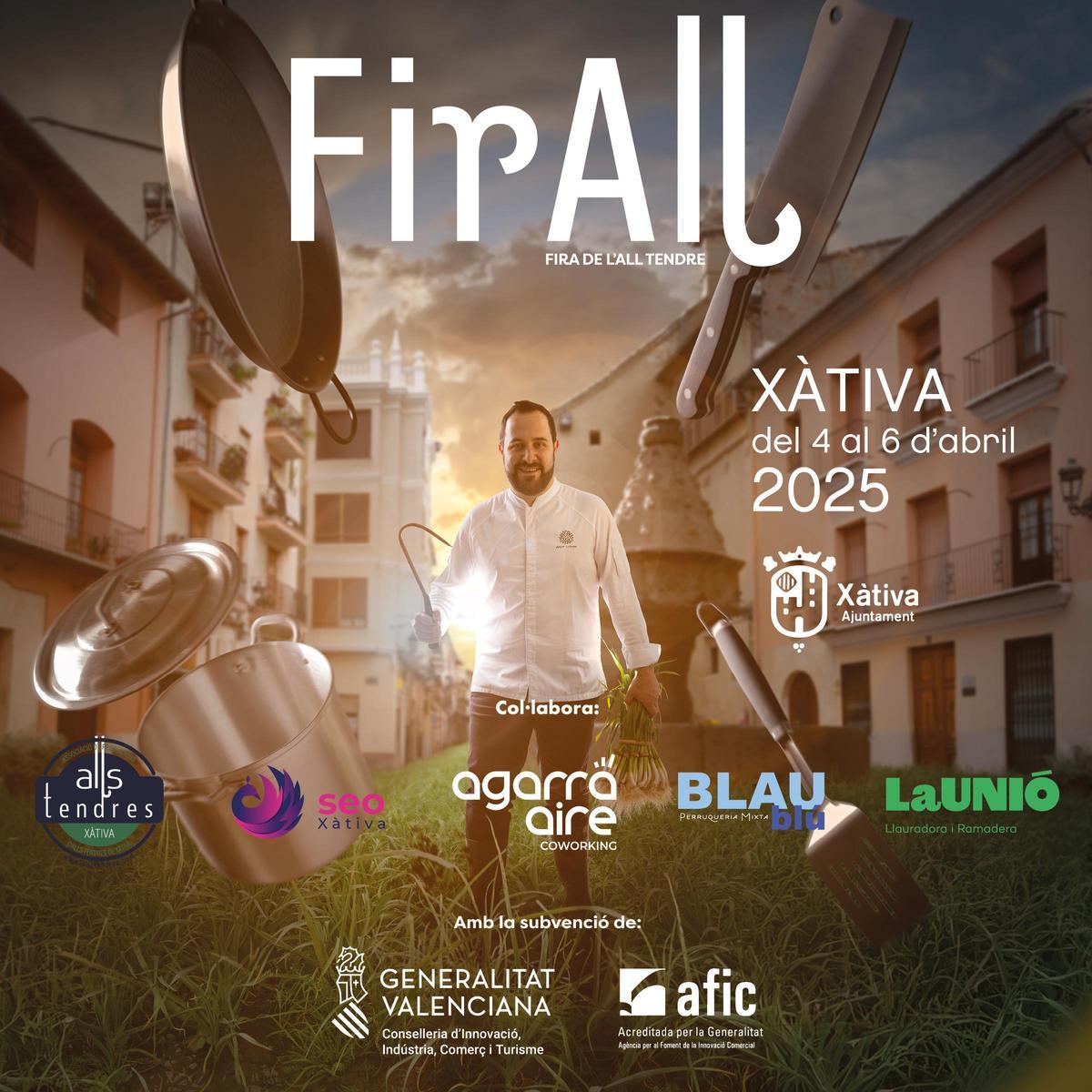 Cartel oficial de la edición 2025 de FirAll.