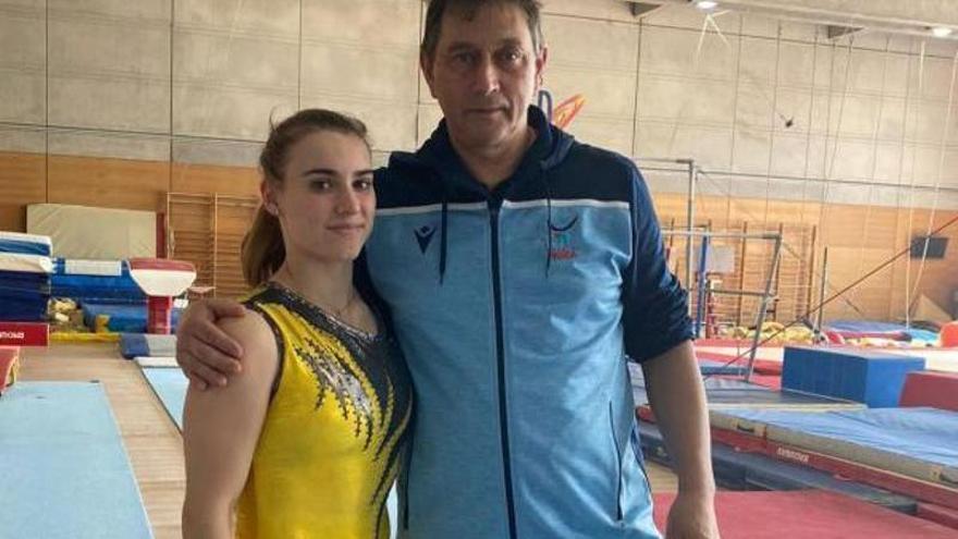 Adrià Vera y Maia Llácer se apuntan al Europeo de gimnasia