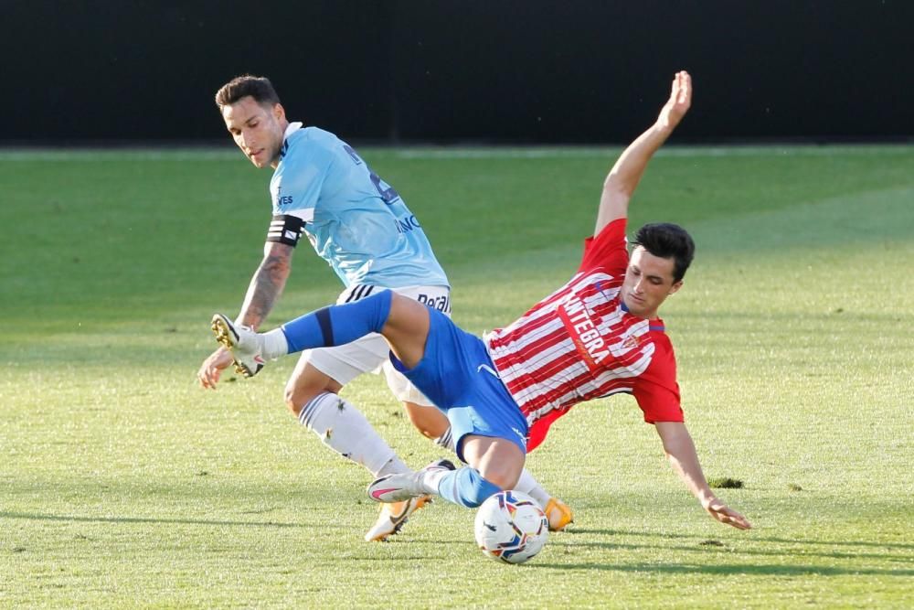 El Celta empata en el último test antes de LaLiga. // Ricardo Grobas