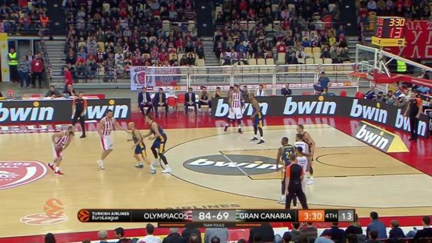 Euroliga | Resumen Olympiacos Piraeus 98 - 77 Herbalife Gran Canaria