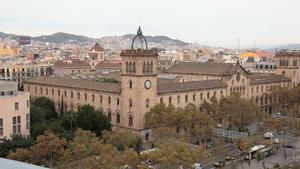 El edificio de la Universitat de Barcelona.