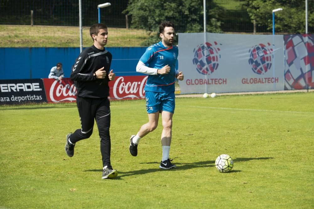 Entrenamiento del Real Oviedo