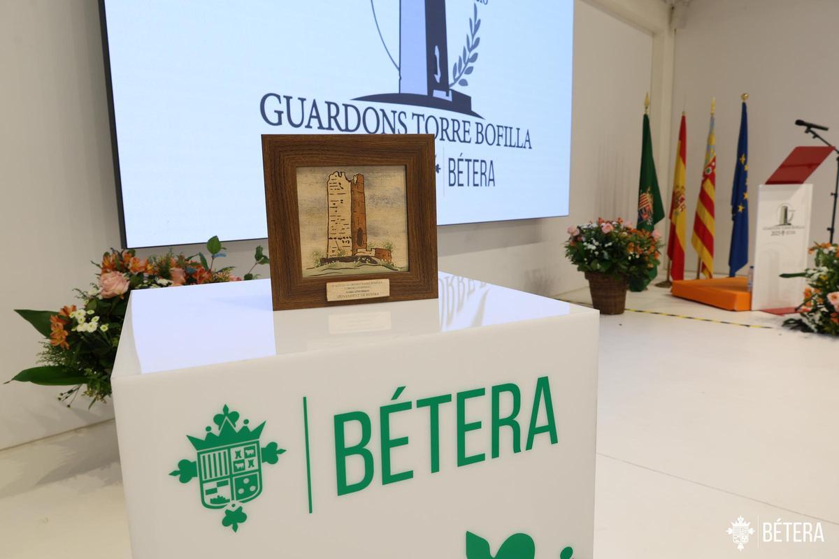 Imagen de los galardones.