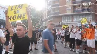 Un partido marcado por la tensión dentro y fuera del estadio: "¡Mestalla, despierta, esto es una mierda!"