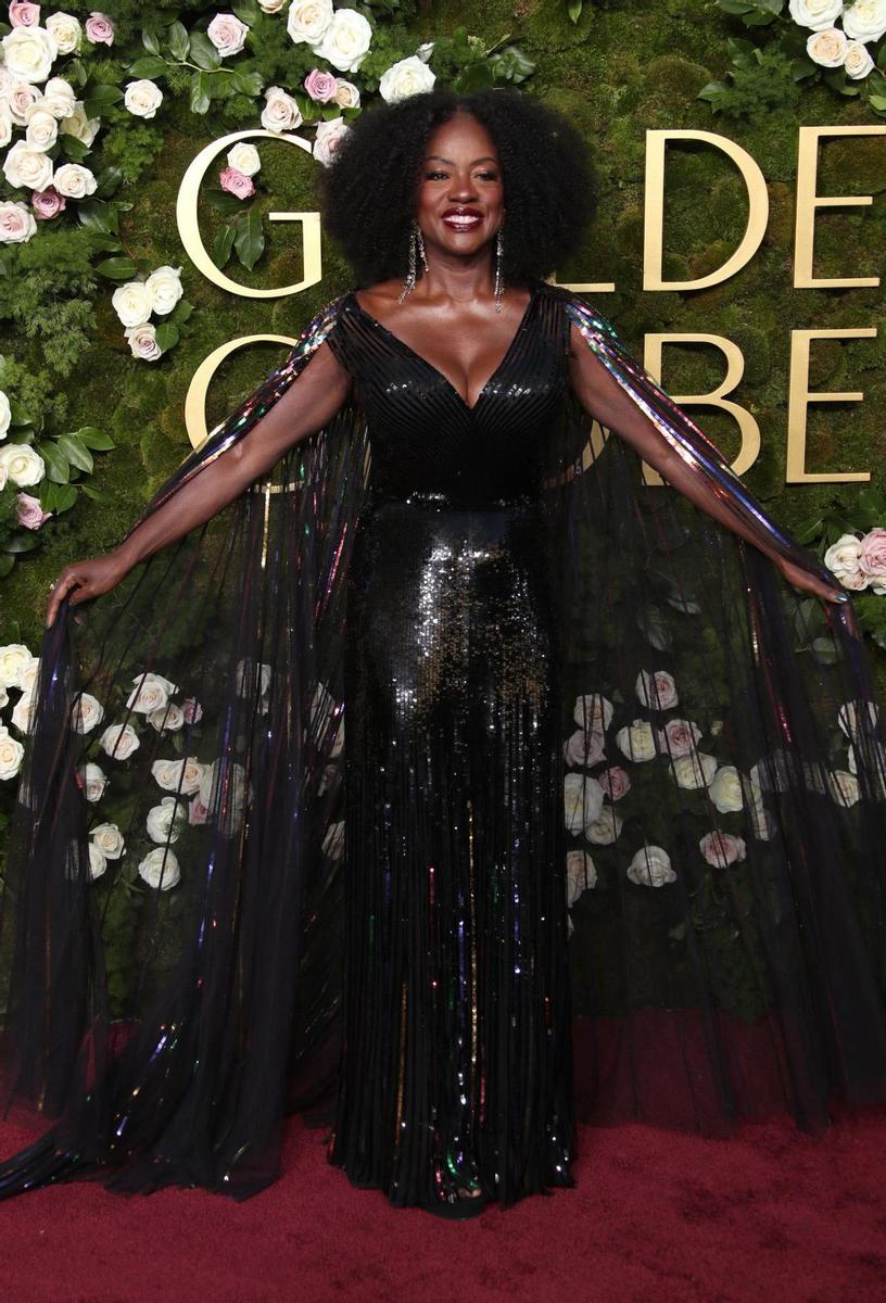 No podía faltar Viola Davis con uno de los vestidos que más han gustado de la alfombra roja