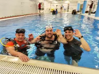 El buceo rompe barreras en Vigo