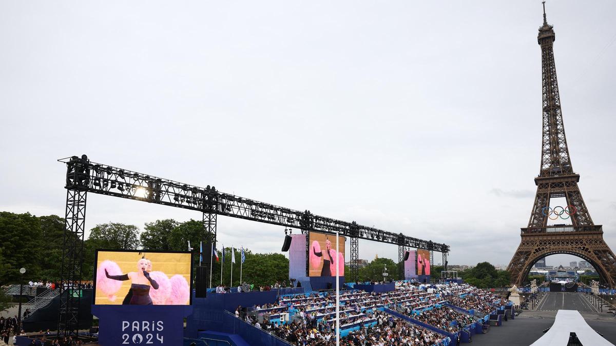 Inauguración de los Juegos Olímpicos de París