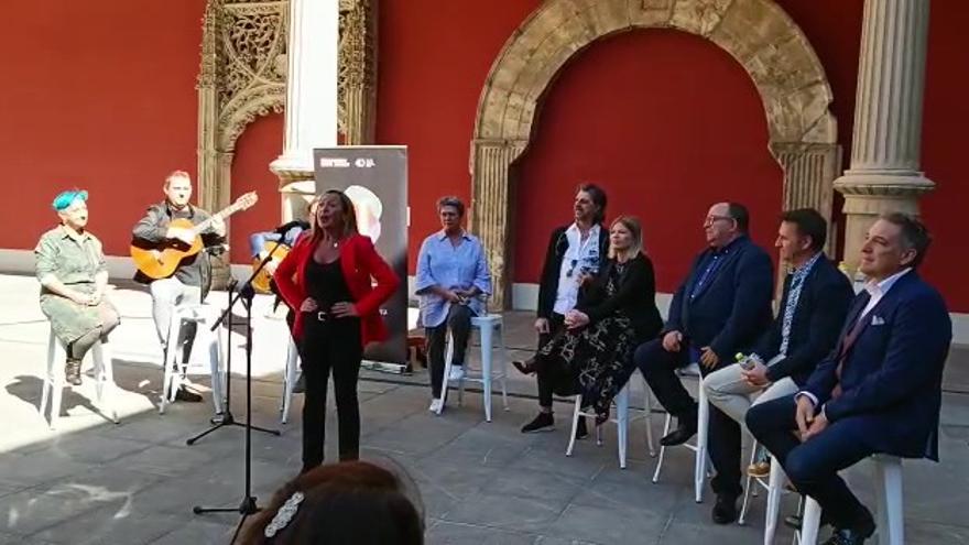 Tertulia cantada en el marco de la campaña #Yoapoyoalajota