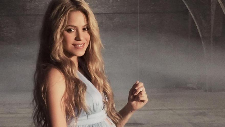 Shakira, lista para dar a luz.