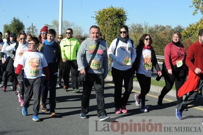 Carrera popular AFACMUR y La7TV en La Alberca: senderistas