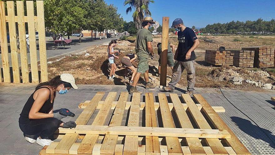 Las labores se basan en el voluntariado.