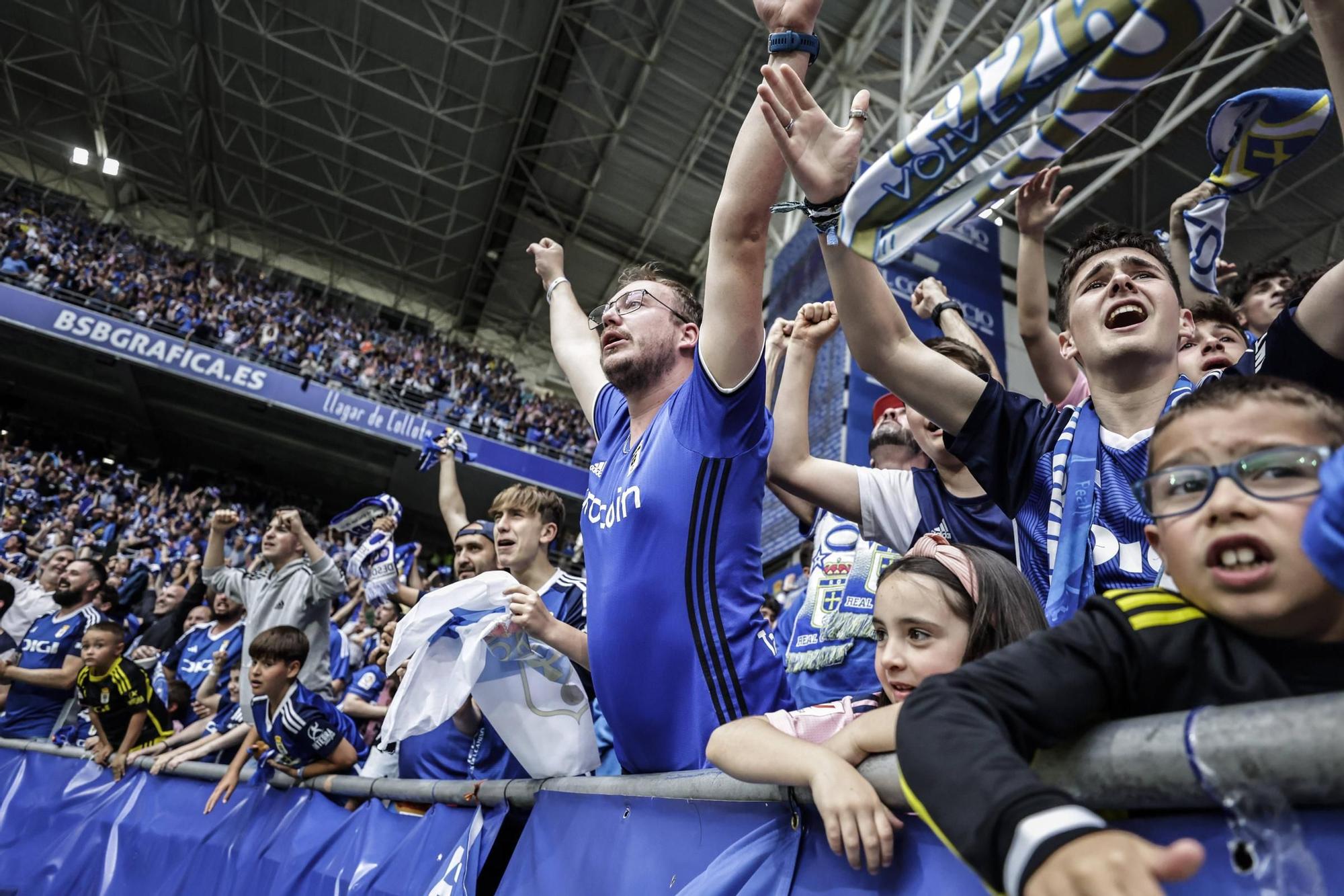 EN IMÁGENES: Así ha sido el Real Oviedo - Espanyol