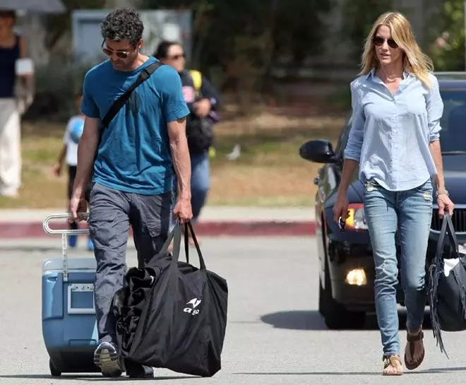 Patrick Dempsey, espectador del partido de fútbol de su hijo