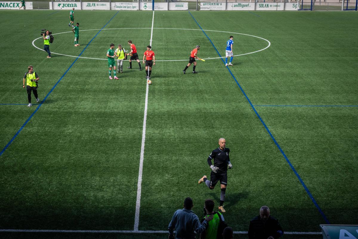 Primer partido del Cornellà después de la compra del club por parte de Leo Messi Primer partido del Cornellà después de la compra del club por parte de Leo Messi