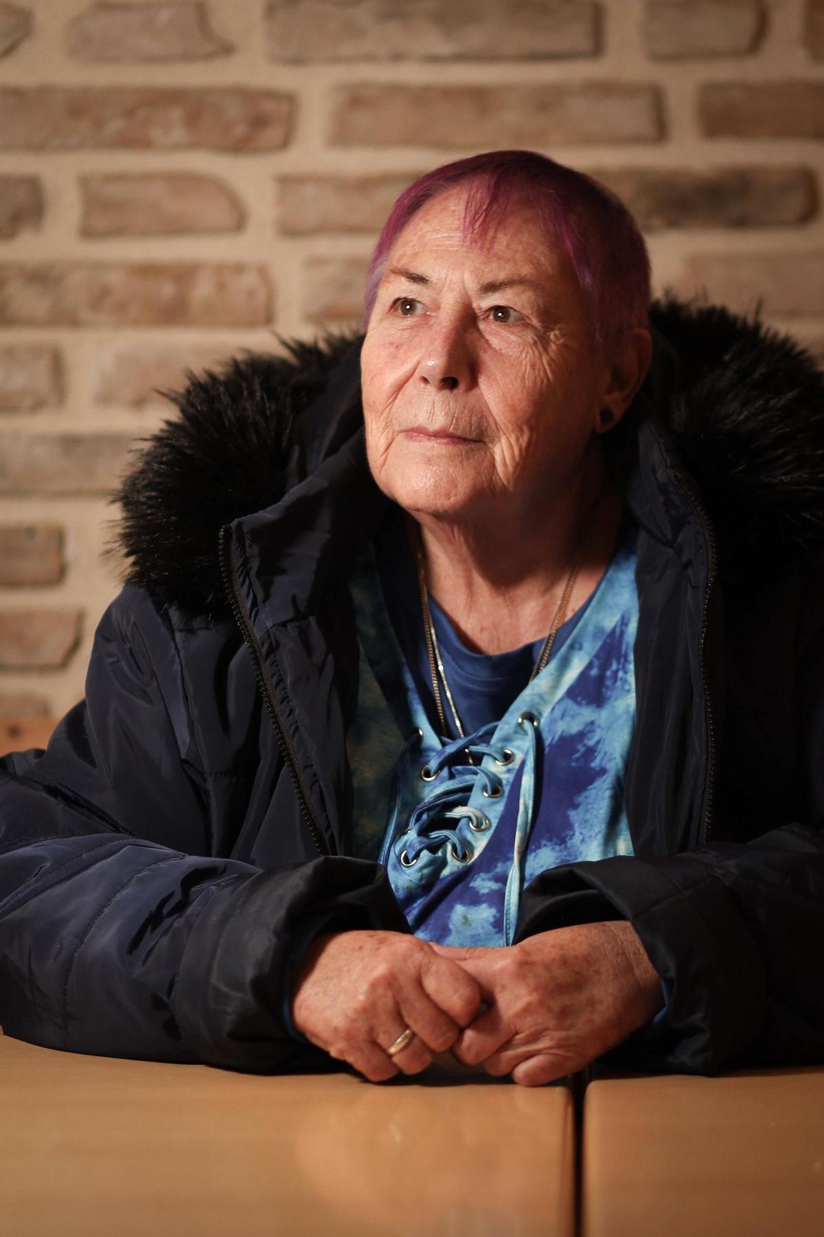 Paca Blanco, a la que apodan La Brava, superviviente del Patronato de Protección a la Mujer