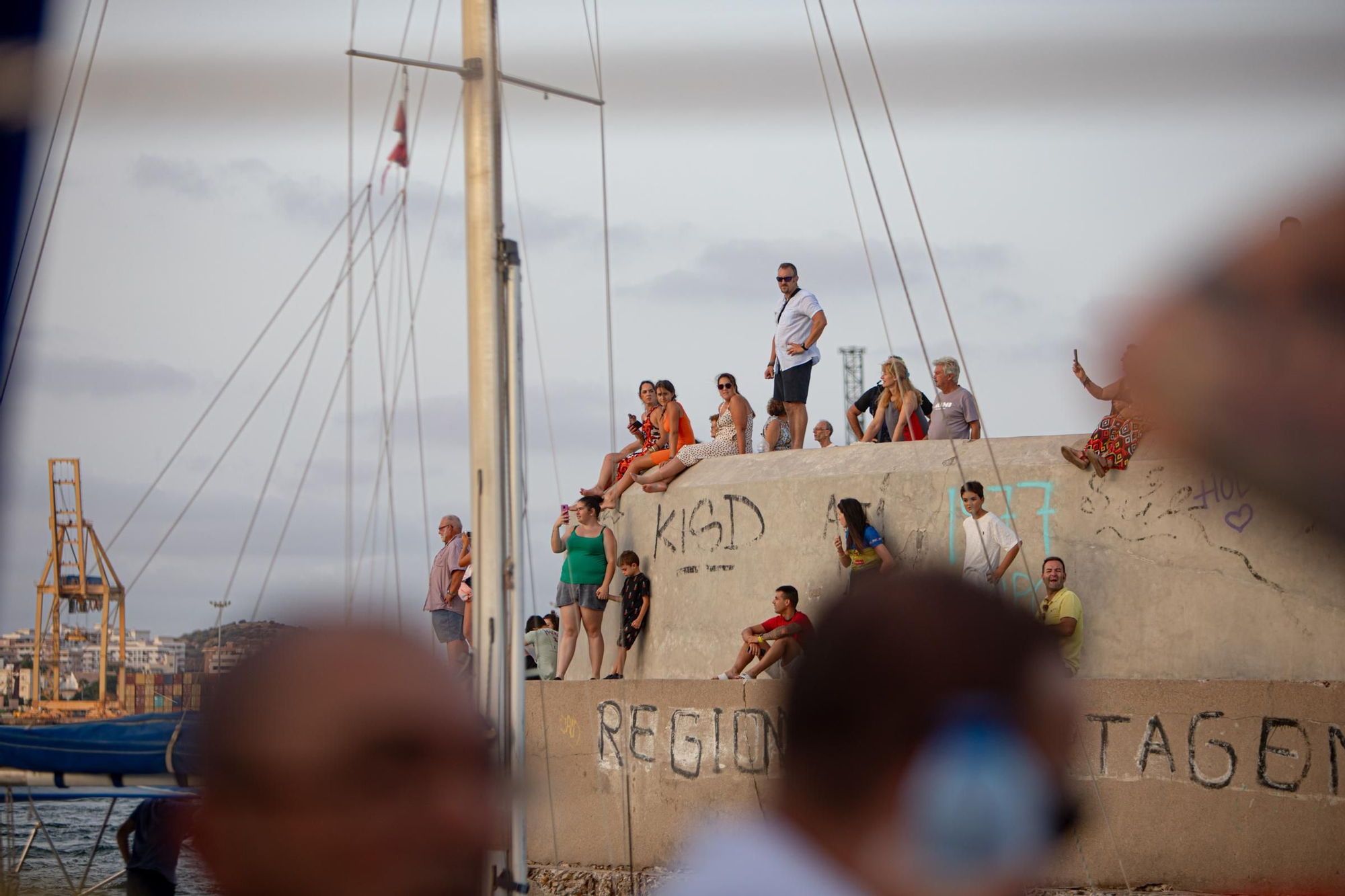 Procesión marítima de la Virgen del Carmen en Cartagena