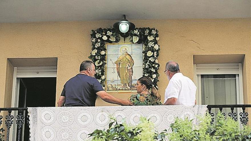 Emoción en la ‘rentà de cara’ del santo pescador