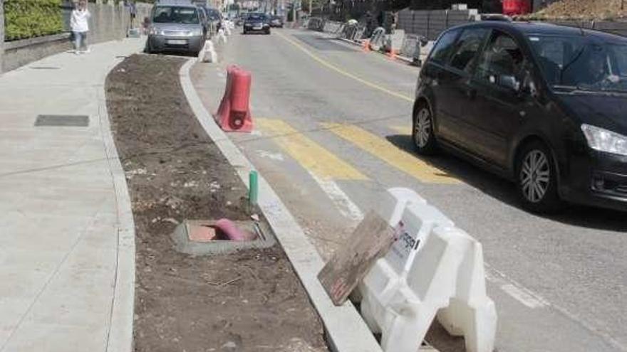 Obras en la calle Progreso. // Santos Álvarez