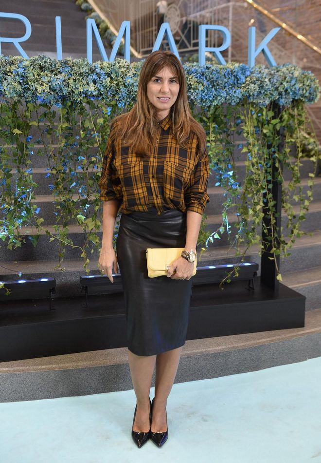 Silvia Casas durante la inauguración de Primark en Madrid