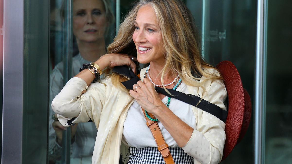 Sarah Jessica Parker en el rodaje del 'revival' de Sexo en Nueva York