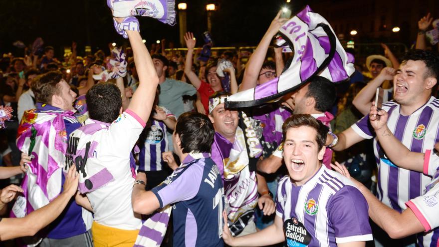 Locura en Valladolid con el regreso a Primera División