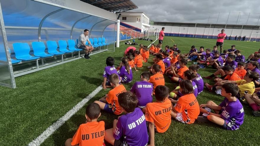 La clase magistral de Roque con los alumnos de su Campus.