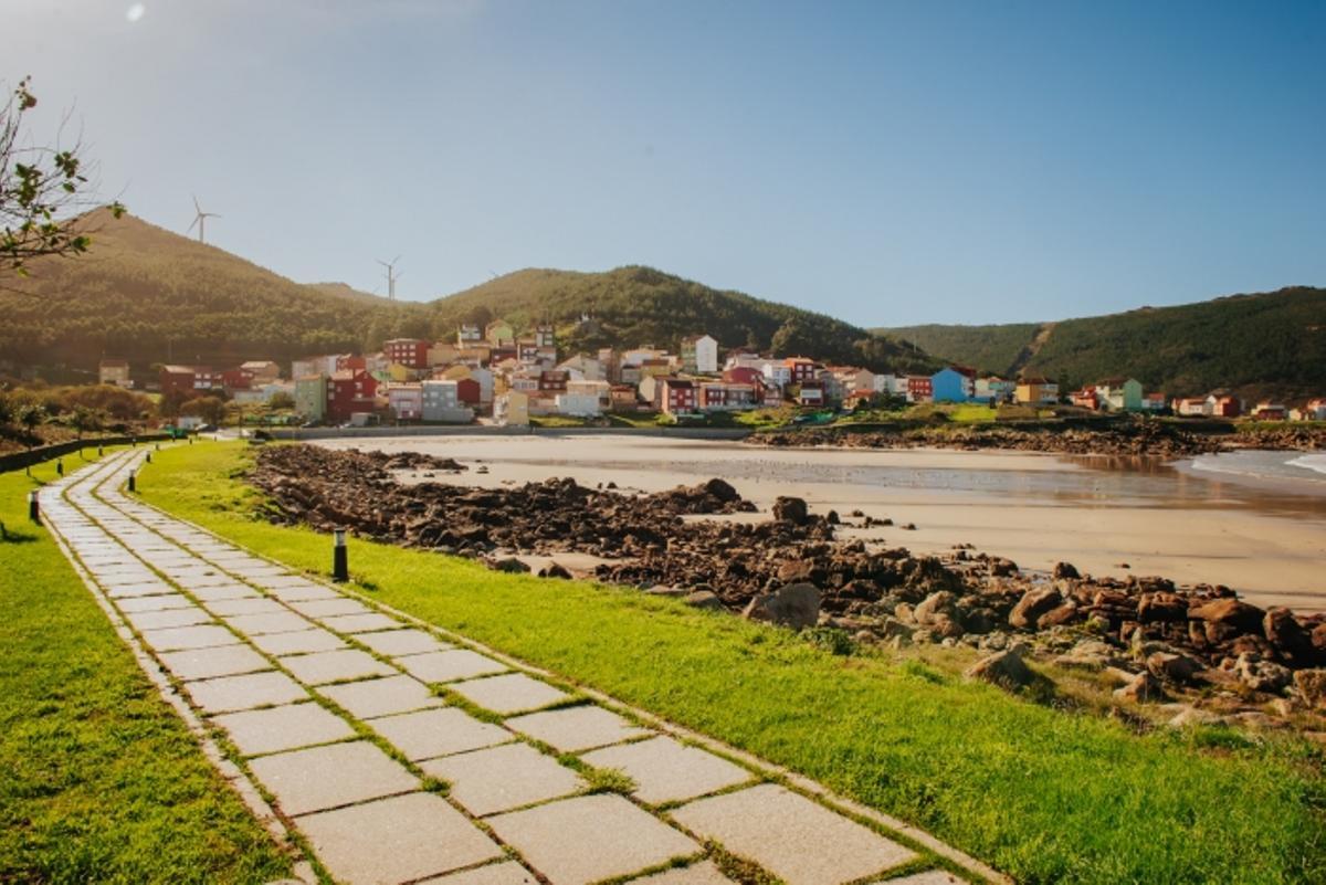 Uno de los paisajes de la Ruta Litoral de Camariñas