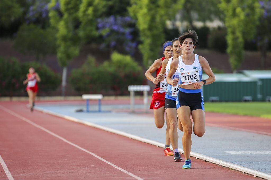 Campeonato regional de atletismo. Primera jornada