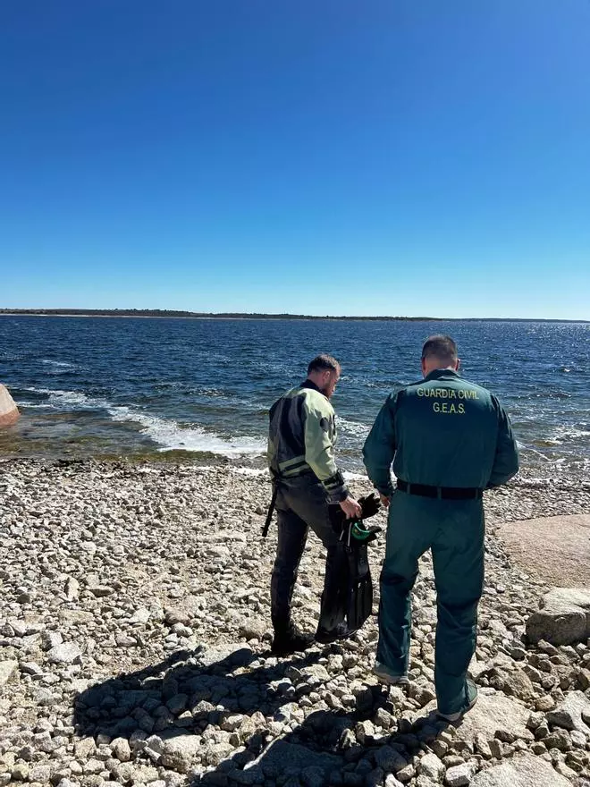 GALERÍA | Tareas de búsqueda de la Guardia Civil del desaparecido en Arquillinos