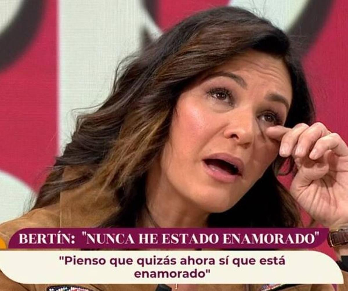 Fabiola Martínez se derrumba en 'Y ahora Sonsoles' al escuchar las palabras de Bertín Osborne