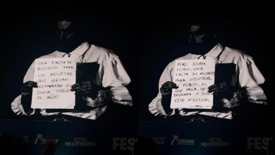 Siloé, cabeza de cartel del Festival de les Arts: "Es una falta de respeto para los artistas"