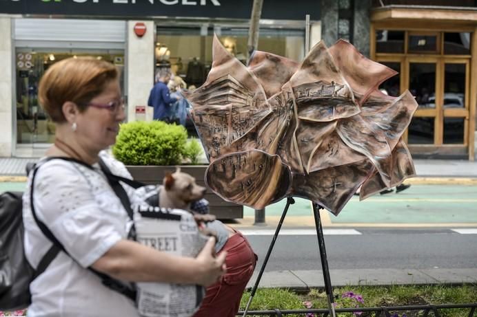 LAS PALMAS DE GRAN CANARIA A 27/05/2017 Concurso de pintura rápida Zona Comercial Mesa y López. FOTO: J.PÉREZ CURBELO