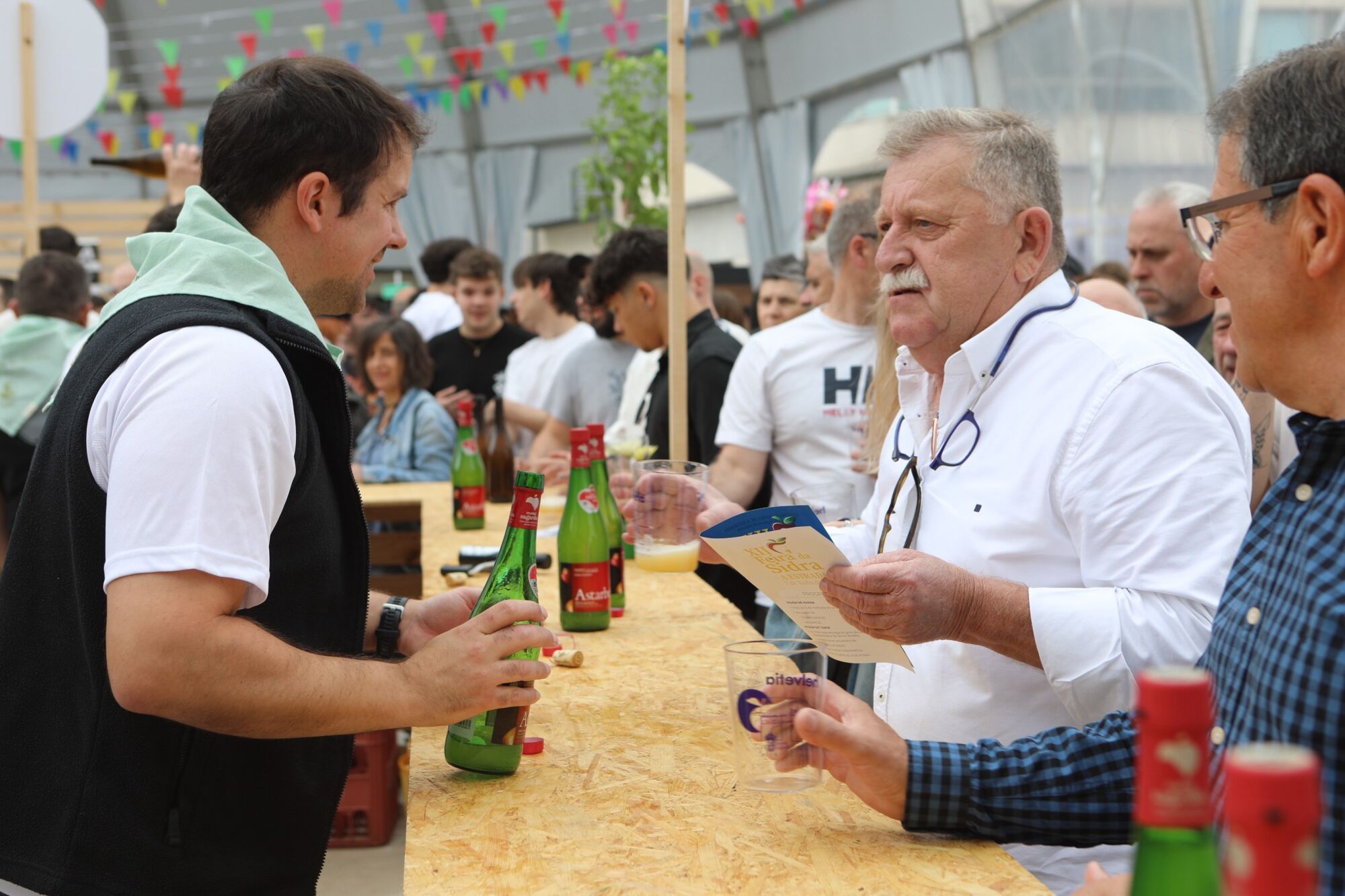 Asistentes a la cita gastronómica