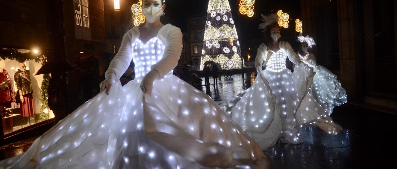 Encendido del alumbrado navideño en 2020